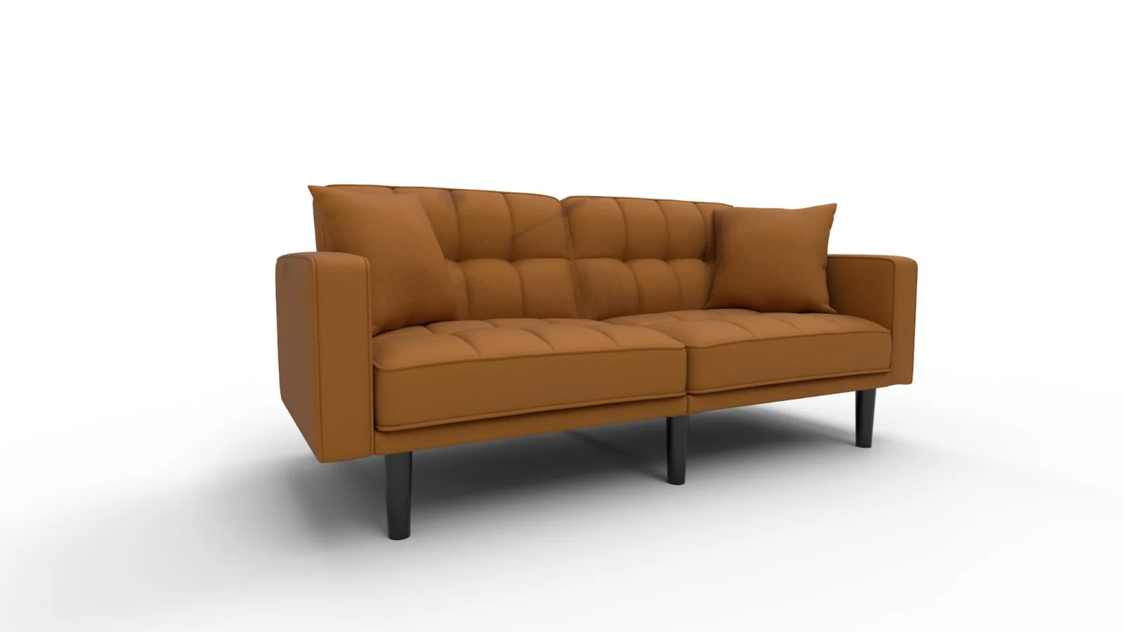 Stoa Paris Amber Brown 2 Seater Recharge Sofa - Image 7