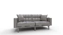 Stoa Paris Amber Brown 2 Seater Recharge Sofa - Thumbnail 3