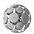 Mireille pendant lamp made of glass - Thumbnail 4