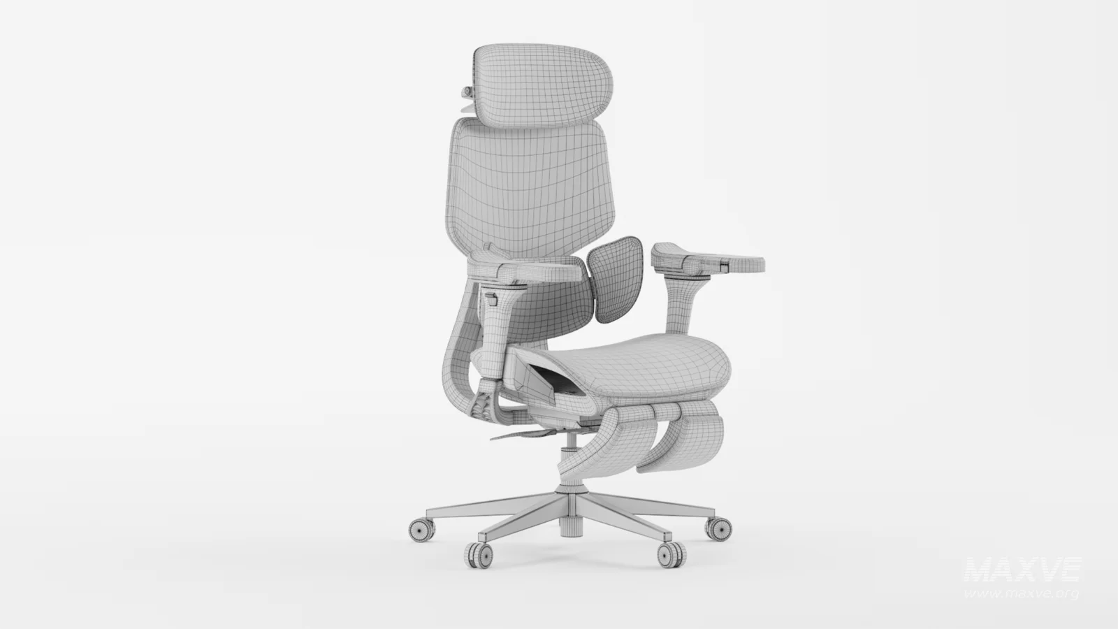 Home Office Desk Chair with Lumbar Support - Image 10