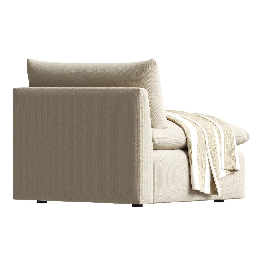 Annabella Armless Chair - Image 1