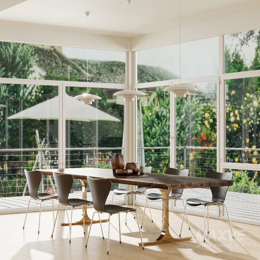 modern dining room - Image 1