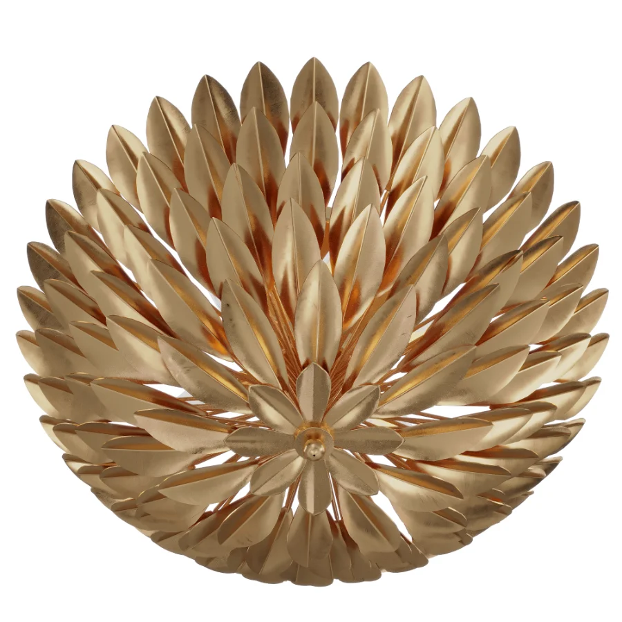 Olive Leaf Semi-Flush Ceiling Light - Image 7