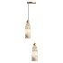 Figure Alabaster Pendant Lamp 2 heads - Thumbnail 2