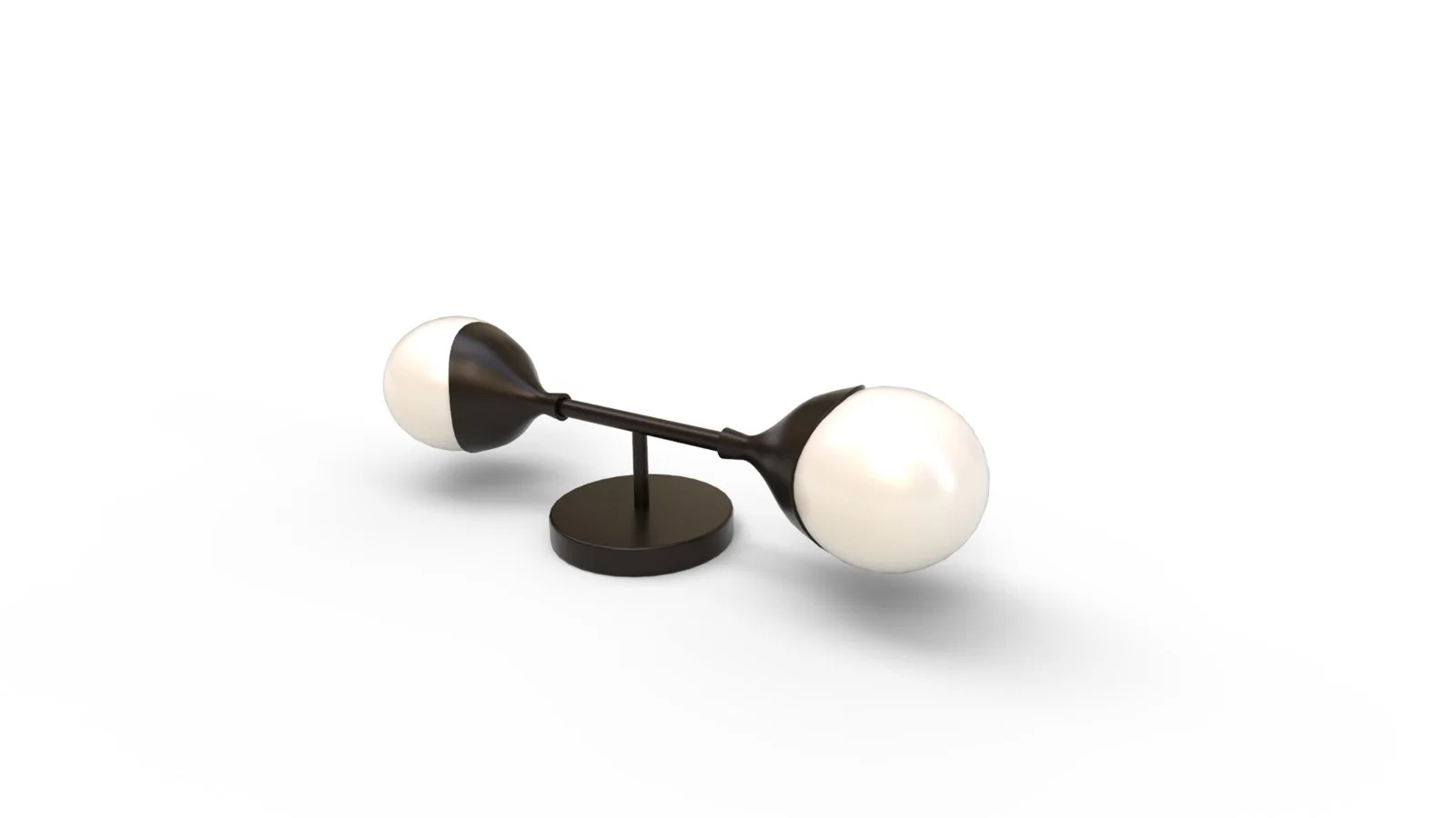 Turio Black Wall Sconce - Image 1