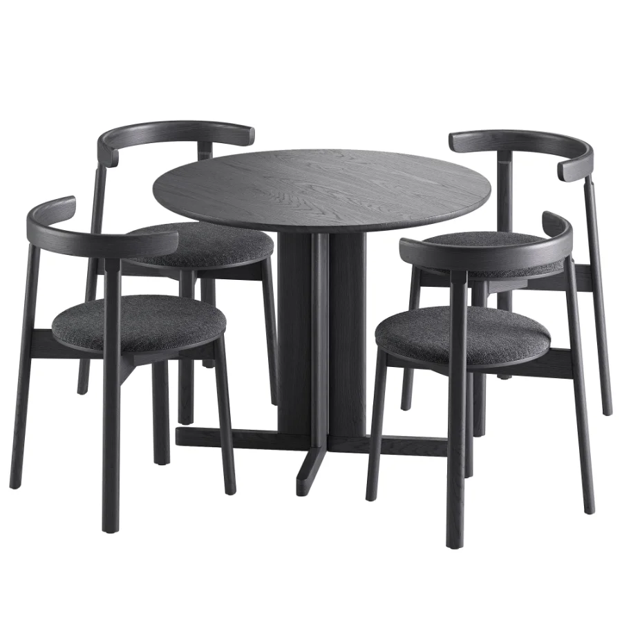 Lunar Chair Trefoil Table - Image 3