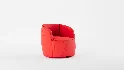Tub Swivel Chair Navy Linen - Thumbnail 11