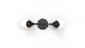 Turio Black Wall Sconce - Thumbnail 3
