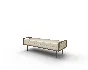 West Elm Nico Leather Bench - Thumbnail 6