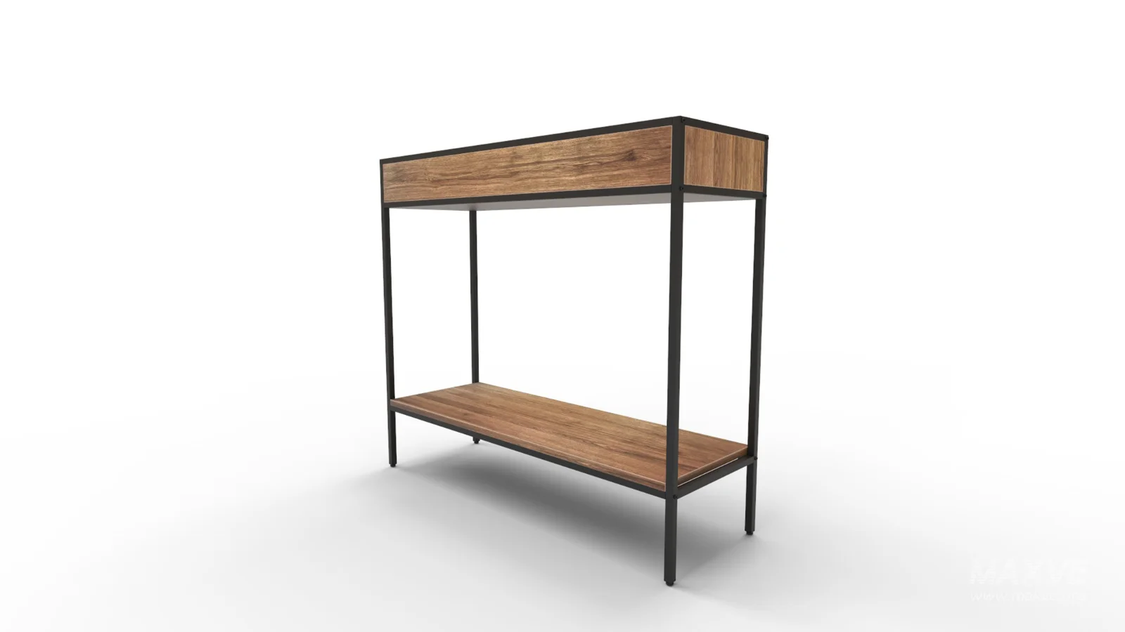 Coffee Table 2 Tier Console Table - Image 6