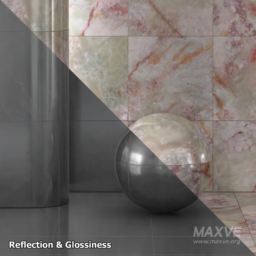 Tile Floor Marble Material 02 - Image 1