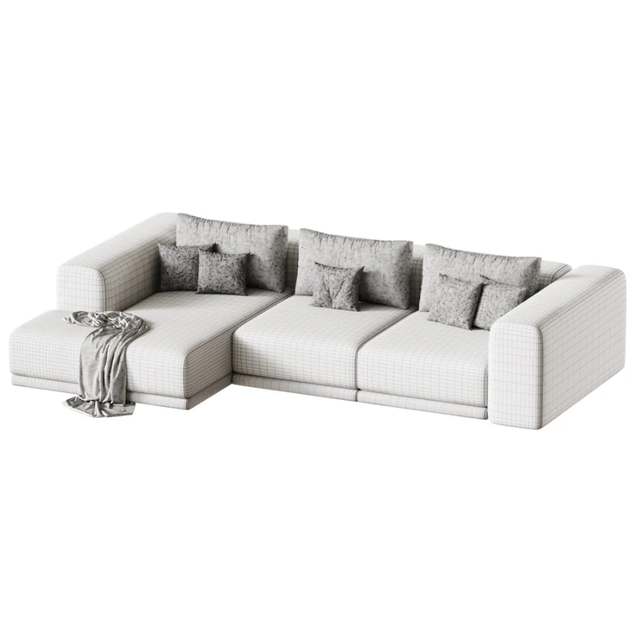 Kelly Sectional Sofa By highland - Image 4