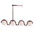 Lenox Linear Ball Pendant Lamp 4 heads - Thumbnail 1