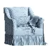 Wembley Box Pleat Skirt Chair - Thumbnail 4