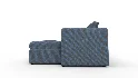 Sectional with Narrow Arm and Storage Ottoman - Thumbnail 6