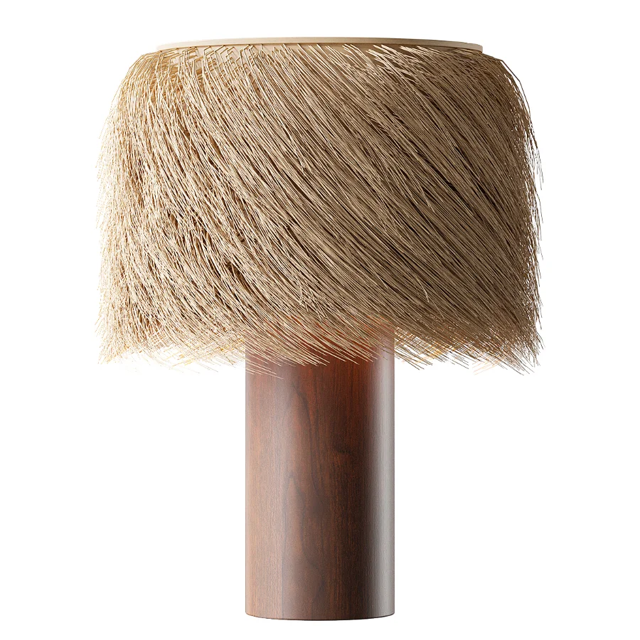 Amani Raffia Table Lamp - Image 1