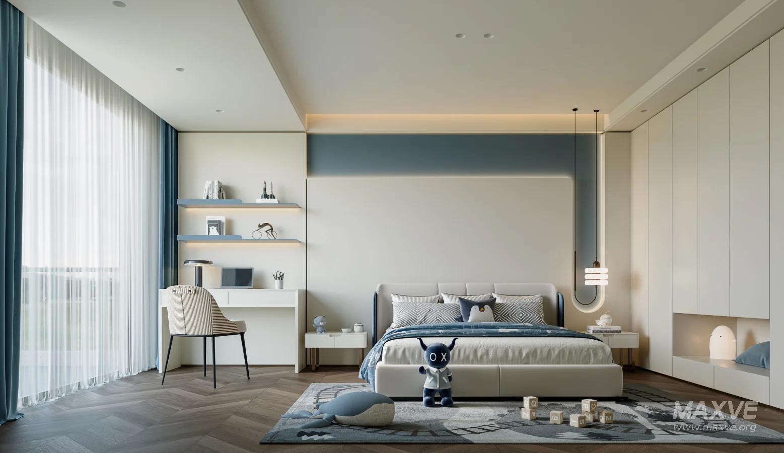 Modern bedroom - Image 1