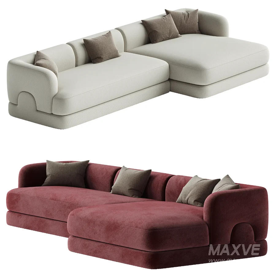 Mosaico Modular Couch 2 - Image 1