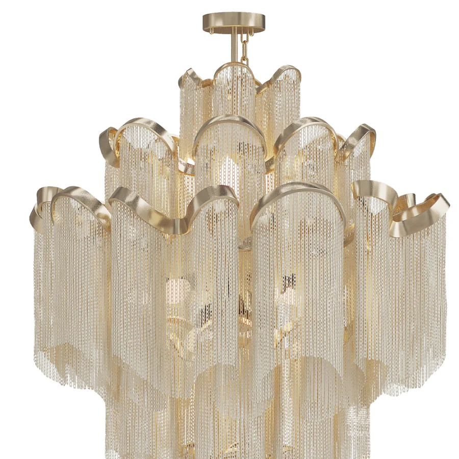 Fringe Chandelier - Image 4