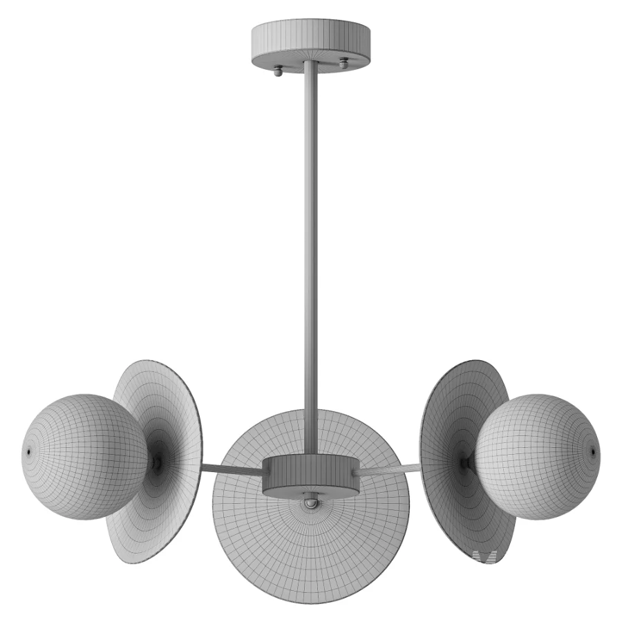 Alonso Chandelier 3 heads - Image 3