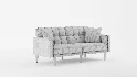 Stoa Paris Amber Brown 2 Seater Recharge Sofa - Thumbnail 10