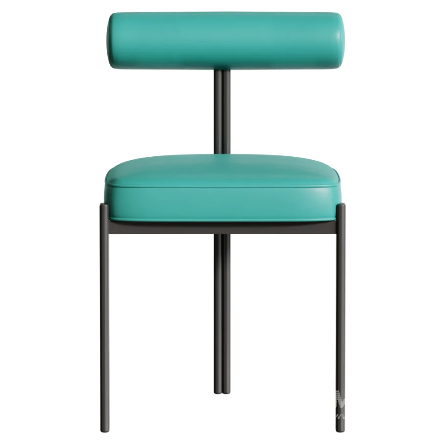 Glam Style Upholstered Dining Chair - Image 5