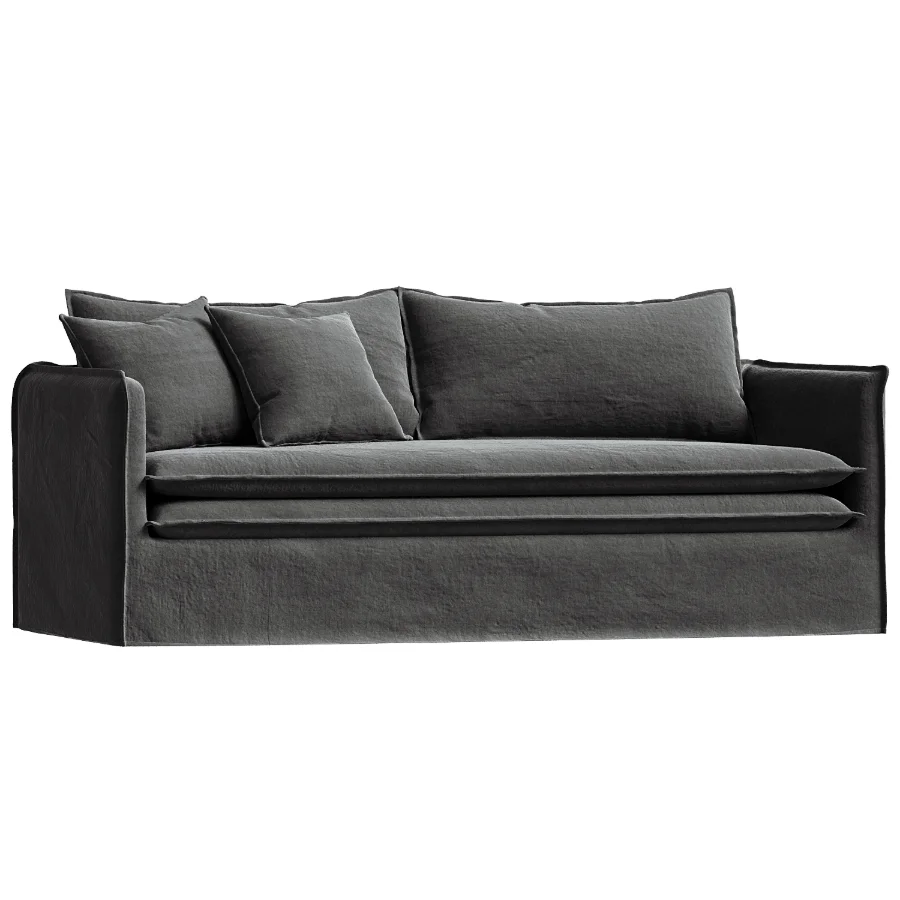 Keiichi Oxford 3 Seater Sofa - Image 1