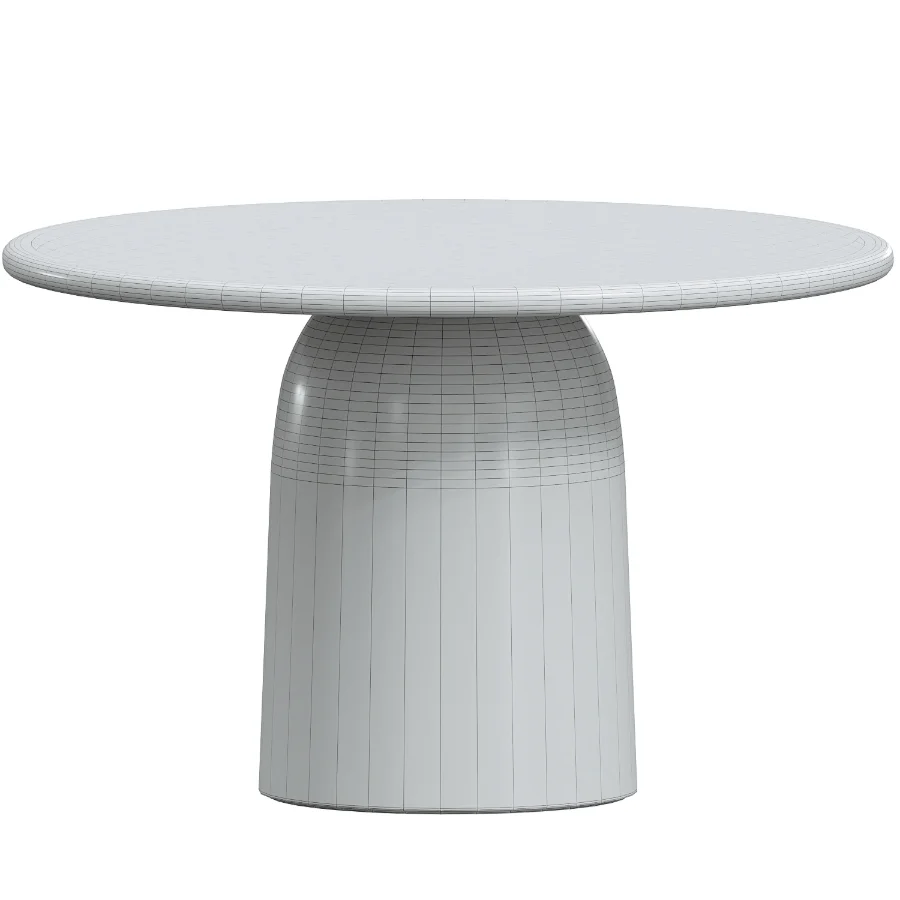 Tesso dark grey dining table - Image 4