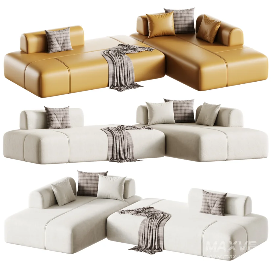 Vandeman Modular Corner Sofa - Image 2