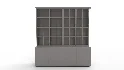 Sarreid Ltd Corner China Cabinet - Thumbnail 4