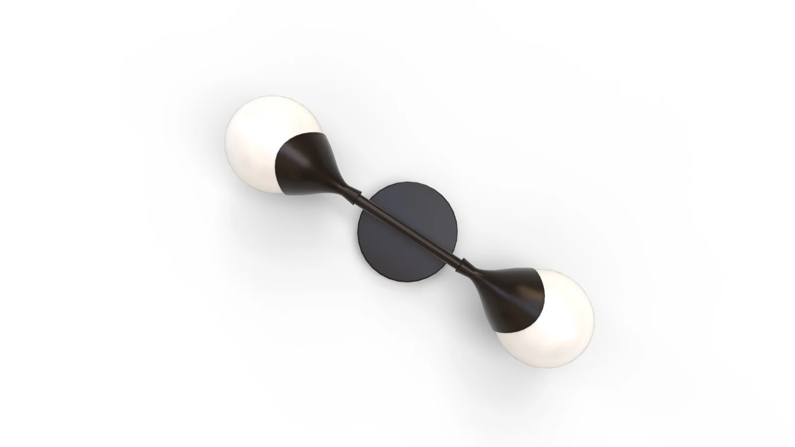 Turio Black Wall Sconce - Image 8