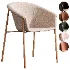 Nixon Beige Rohozhka Chair - Thumbnail 1