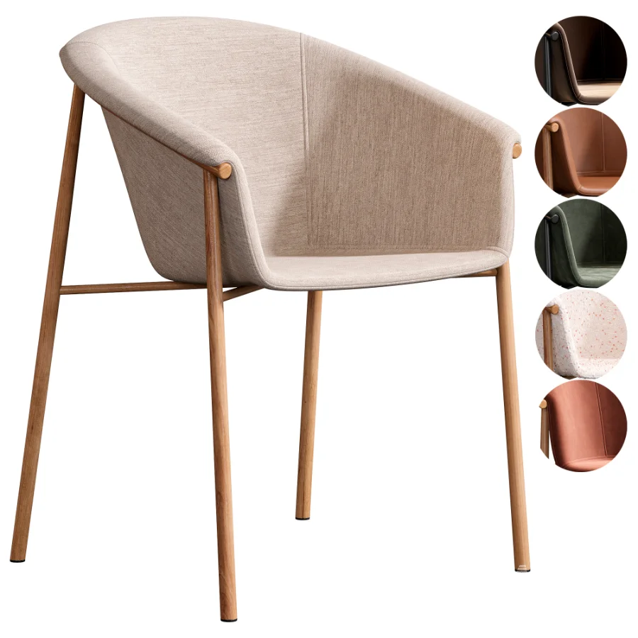 Nixon Beige Rohozhka Chair - Image 1