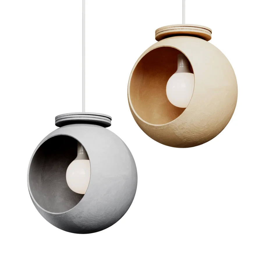 Sculptural Pendants - Image 1