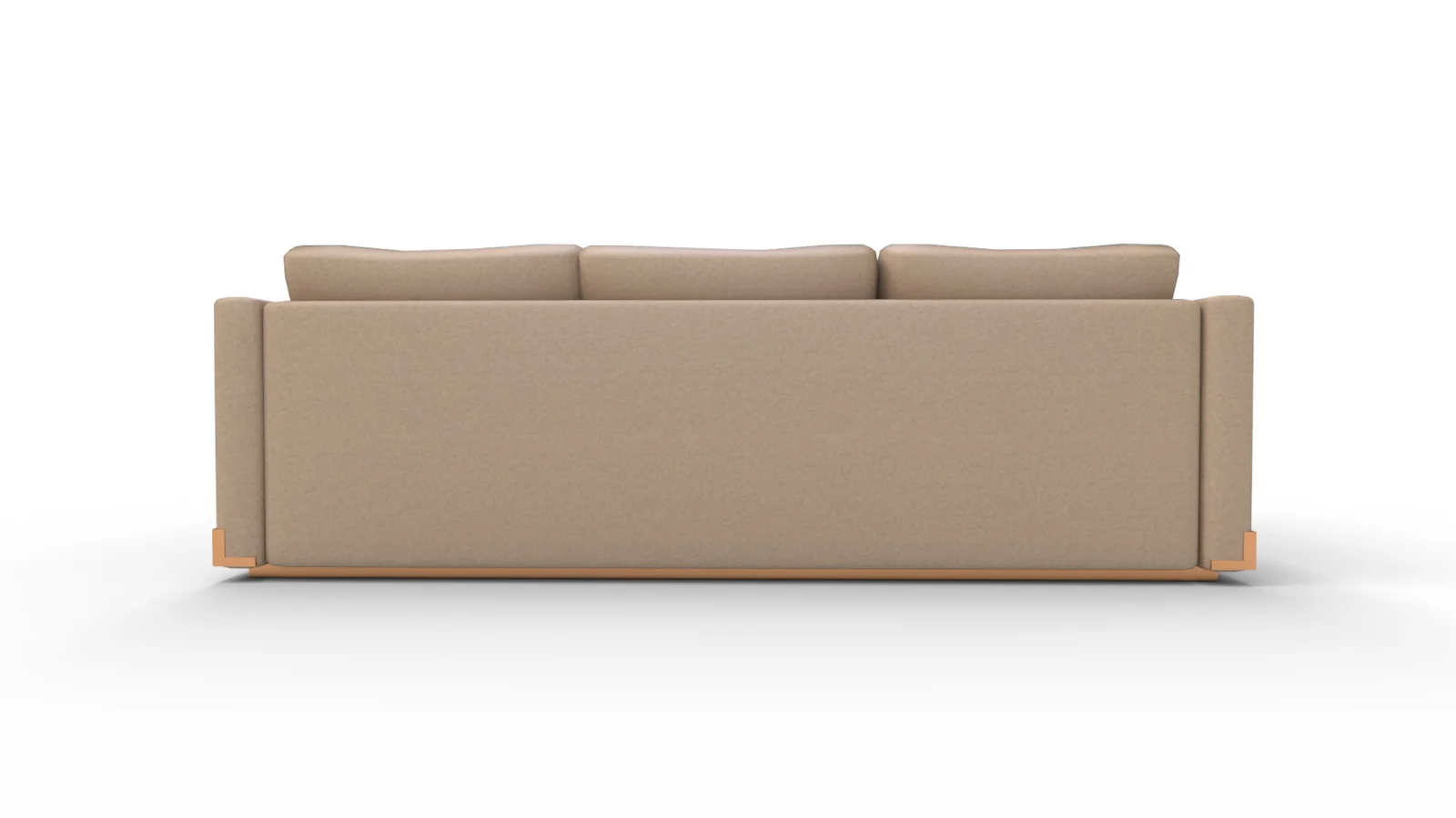 WALKER SOFA FAWN VELVET - Image 2