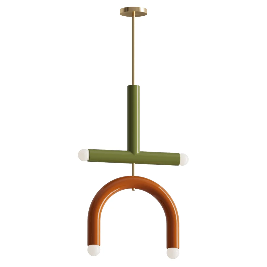 Rotating Rainbow Pendant Lamp C2 - Image 1