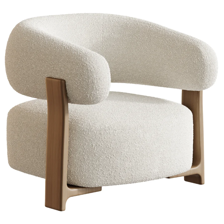 Fauteuil GRANITE – Bruin Walnoot - Image 6