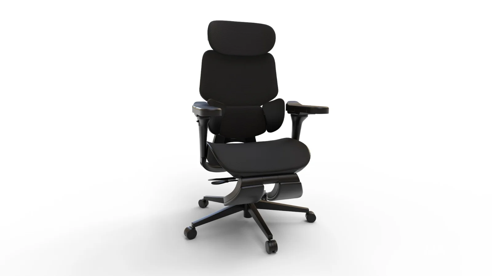 Home Office Desk Chair with Lumbar Support - Image 1