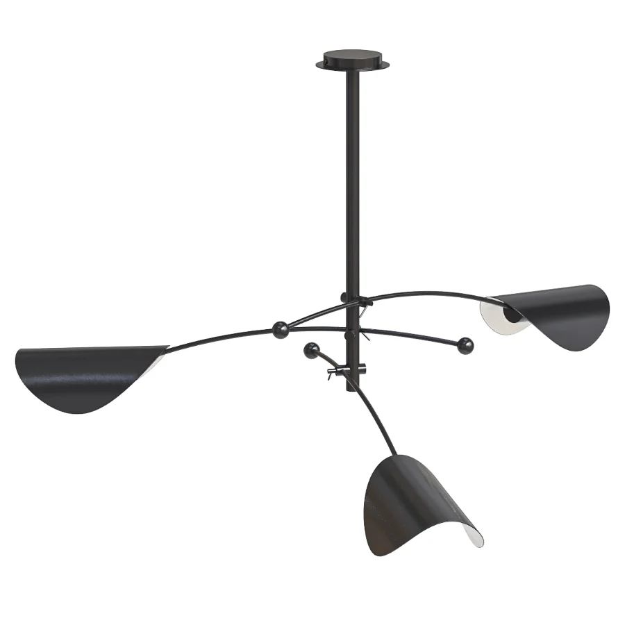 AMPM Funambule Adjustable metal ceiling lamp - Image 3