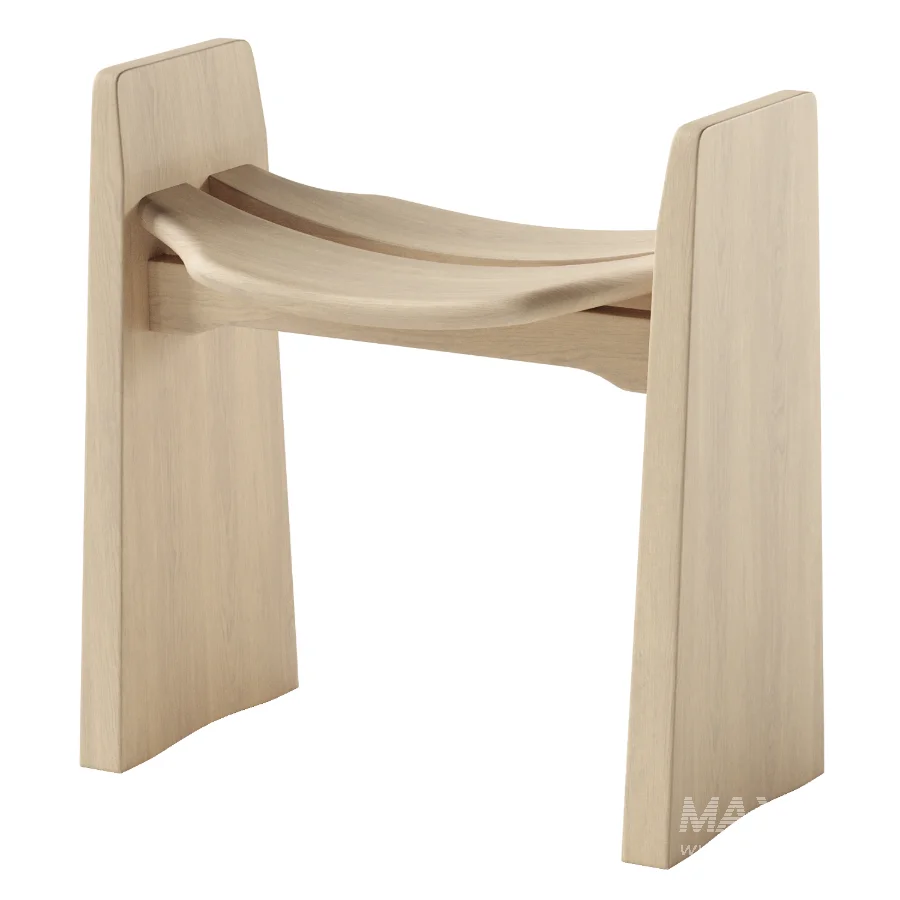 Pine stool - Image 4