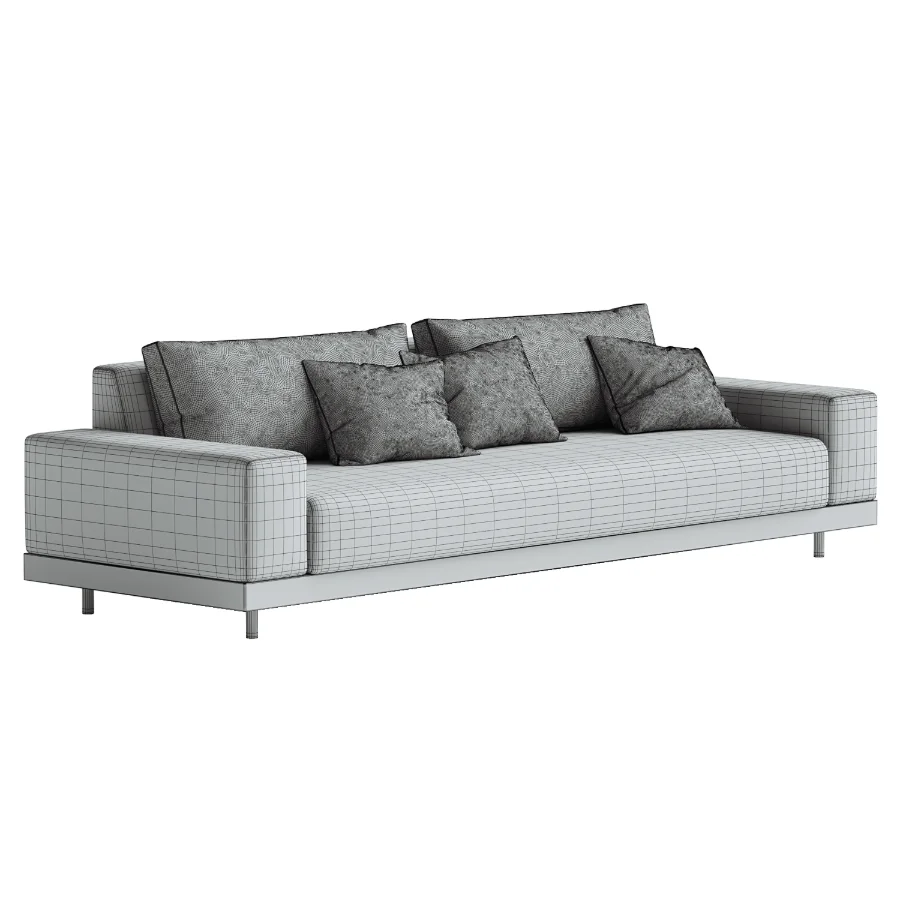 Sidney 4-seater garden sofa - Image 6