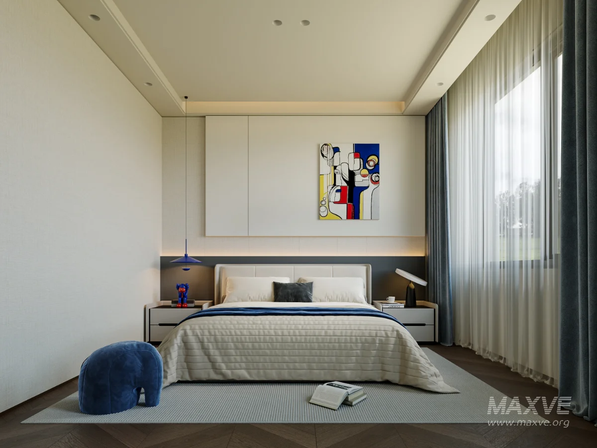 Modern bedroom - Image 1