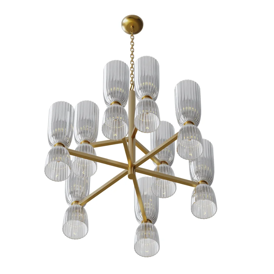 Azalea medium two-story chandelier - Image 4