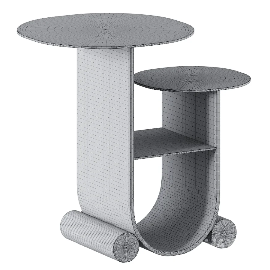 Interior metal coffee table - Image 3