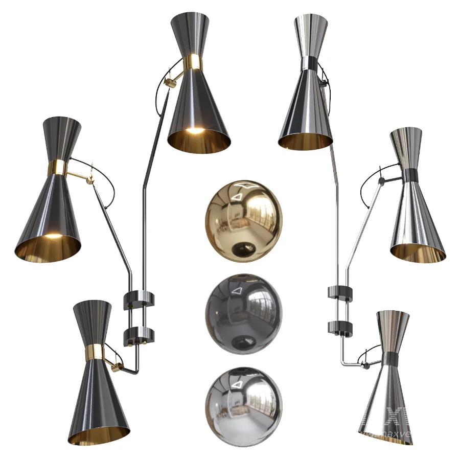 Simone Wall Lamp by Delightfull - Image 4