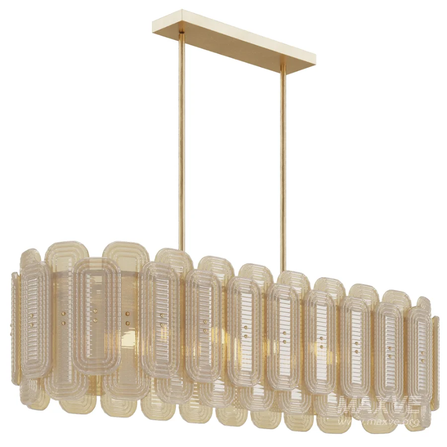 Venetian Glass Chandelier - Image 1