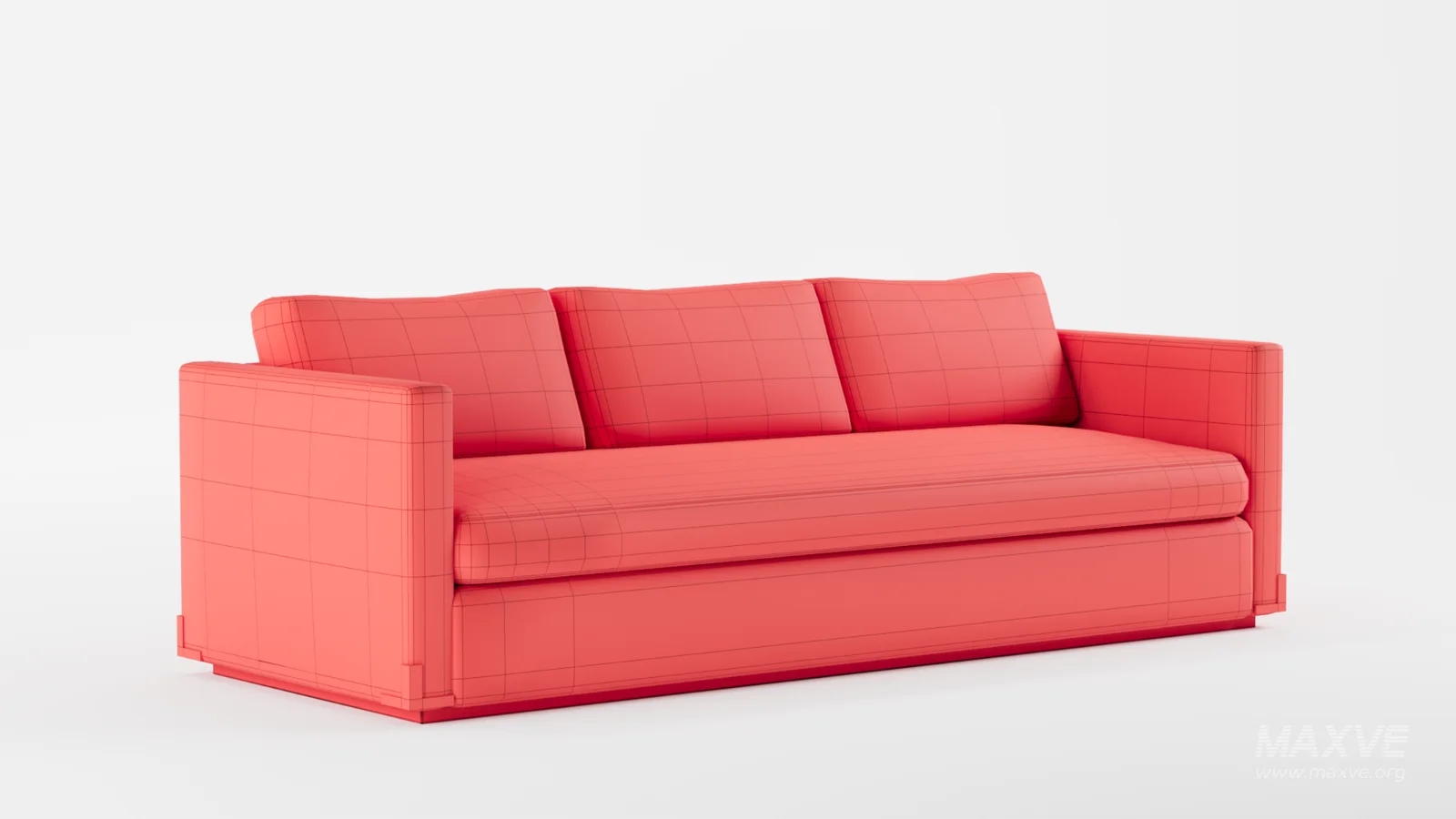WALKER SOFA FAWN VELVET - Image 11