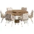 Bloom Chair Bloom Dining Table - Thumbnail 4