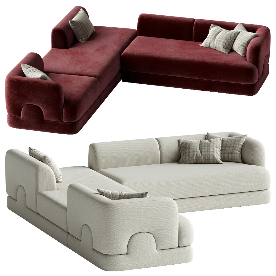 Mosaico Modular Couch 1 - Image 1