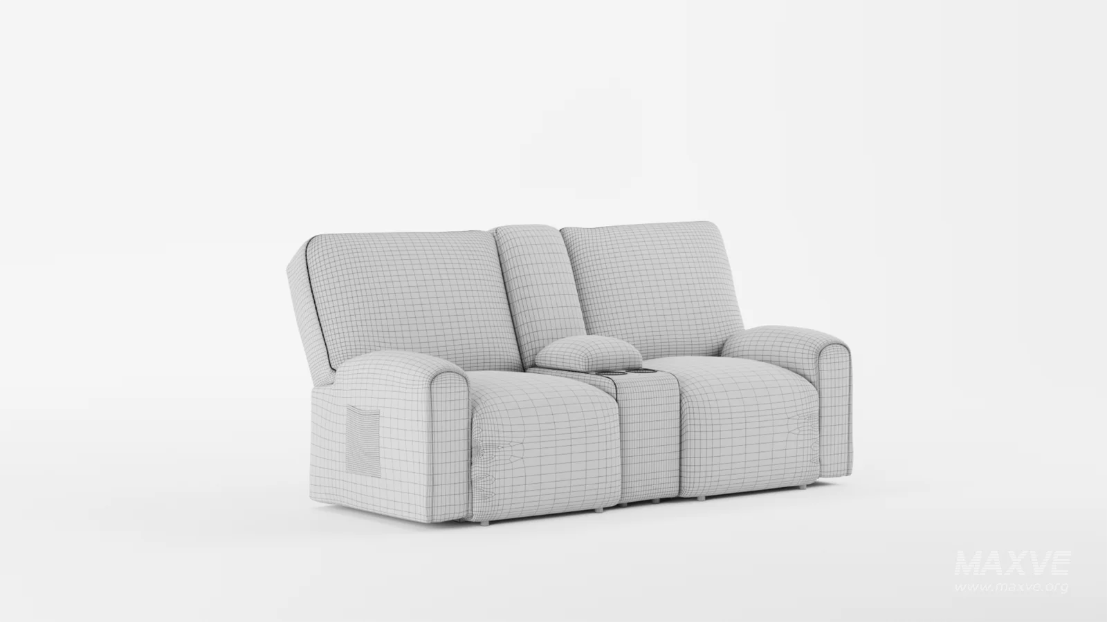Easy-Going Stretch Recliner Loveseat - Image 11